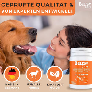 BELISY > Gelenk Komplex < Gelenktabletten für Hunde & Katzen - 100 Tabletten