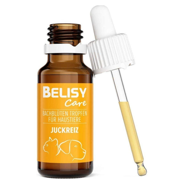 BELISY Juckreiz Bachblüten Tropfen für Hunde - gegen Juckreiz - 20 ml