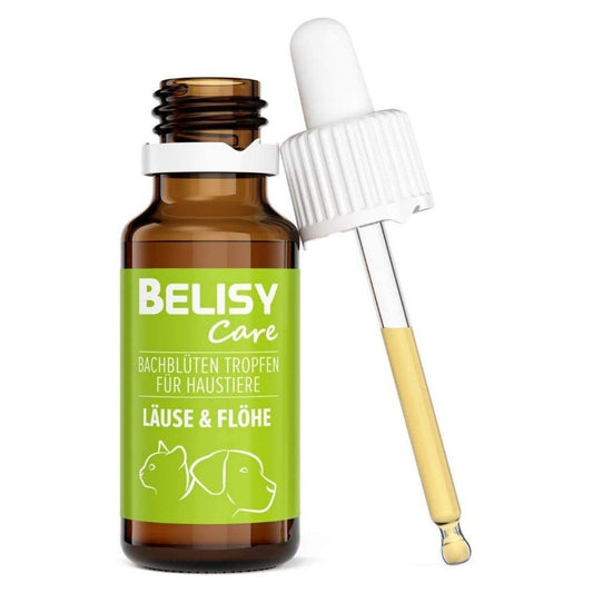 BELISY Läuse & Flöhe Bachblüten Tropfen für Hunde - 20 ml