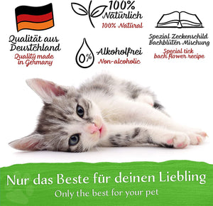 BELISY Zecken Bachblüten Globuli für Hunde & Katzen - 10g