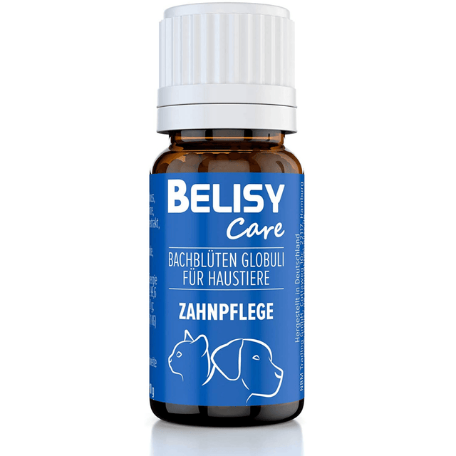 BELISY Zahnpflege Bachblüten Globuli für Hunde & Katzen - 10g